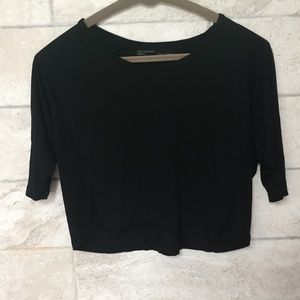 All Saints Dolman Cropped Tee